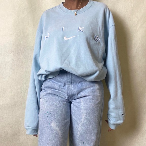 NIKE 90’s baby blue spell-out - Picture 3 of 4